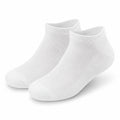 Chaussettes courtes 39-42 en maille blanche respirante pour usage quotidien