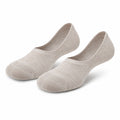 Chaussettes invisibles 39-42 en maille beige pour chaussures basses