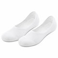 Chaussettes invisibles 43-46 en maille blanche respirante style ballerine