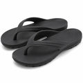 Tongs 36/37 en matière synthétique noire pour plage style minimaliste